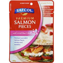 Safcol Salmon With Mild Red Chilli Pouch