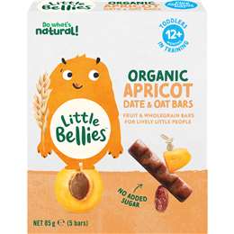 Little Bellies Organic Apricot Date & Oat Bar