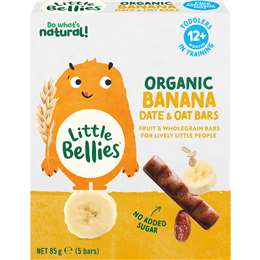 Little Bellies Organic Banana Date & Oat Bar 