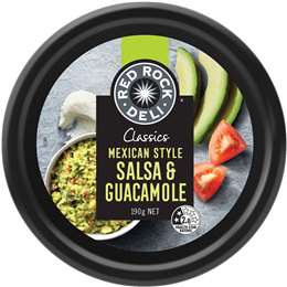 Red Rock Deli Classics Mexican Style Salsa & Guacamole