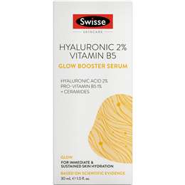 Swisse Skincare Hyaluronic 2% Glow Booster Serum For Hydration 30ml