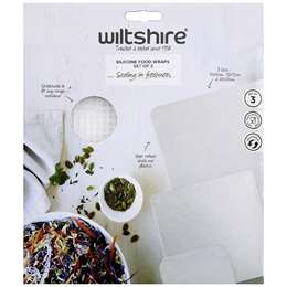 Wiltshire Silicone Food Wraps 3 Pack