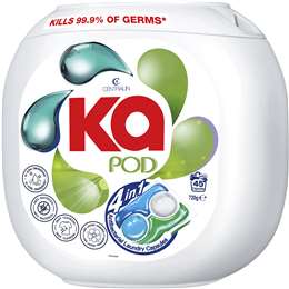 Ka Ka Pod 4 In 1 Antibacterial Laundry Capsules