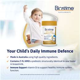 Biostime 2'-fl Hmo Proboost + Vit D Oral Immune Defence Powder