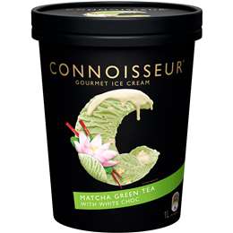 Connoisseur Matcha Green Tea With White Choc Ice Cream Tub 1l