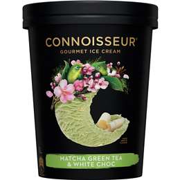 Connoisseur Matcha Green Tea With White Choc Ice Cream Tub