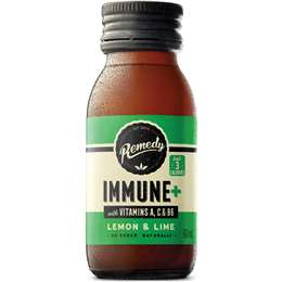 Remedy Immune Plus Vitamins Lemon & Lime Shot