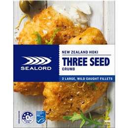 Sealord Australian Hoki Three Seed Crumb Wild Caught Fillets