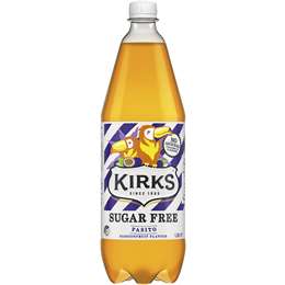 Kirks Sugar Free Pasito Soft Drink Bottle