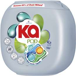 Ka Ka Pod 4 In 1 Anti Dust Mites Laundry Capsules