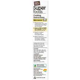 Super Nature Super Foods Carbonara Chicken Fettuccine Frozen Meal