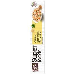 Super Nature Super Foods Carbonara Chicken Fettuccine Frozen Meal