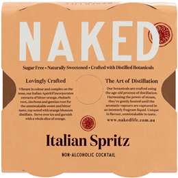 Naked Life Non Alcoholic Italian Spritz 