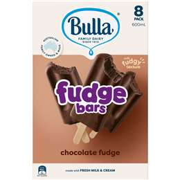 Bulla Fudge Bars 