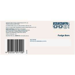 Bulla Fudge Bars 