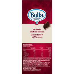 Bulla Creamy Classics Neapolitan Cones