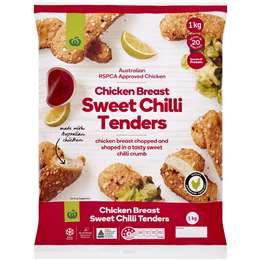 Woolworths Chicken Breast Sweet Chilli Tenders