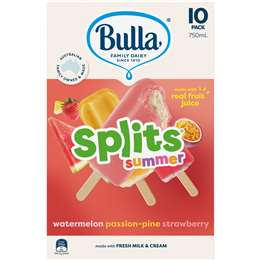 Bulla Splits Summer Variety Sticks 
