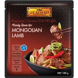 Lee Kum Kee Sauce Mongolian Lamb Ready