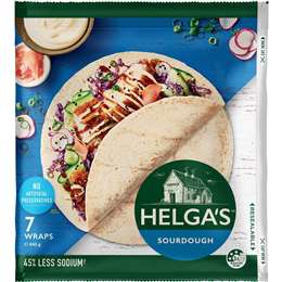 Helga's Sourdough Wraps 