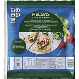 Helga's Sourdough Wraps 