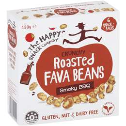 The Happy Snack Company Roasted Fava Beans Smoky BBQ