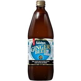 Saxbys Diet Ginger Beer 750mL