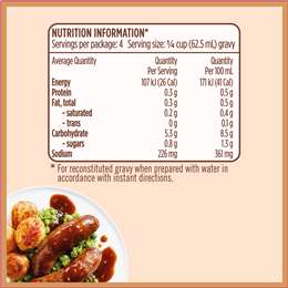 Gravox Brown Onion & Garlic Gravy Mix Mix Brown Onion & Garlic