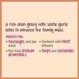 Gravox Brown Onion & Garlic Gravy Mix Mix Brown Onion & Garlic