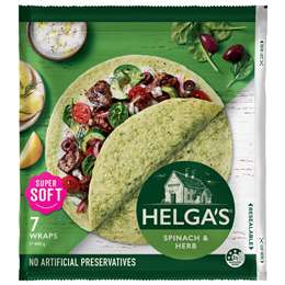 Helga's Wraps Spinach & Herb 
