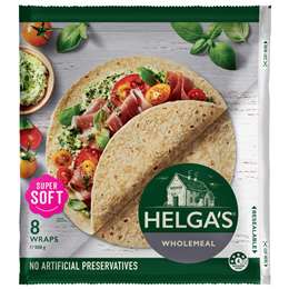 Helga's Traditional Wholemeal Wraps 