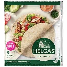 Helga's Traditional White Wraps 