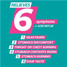 Gaviscon Dual Action Heartburn & Indigestion Mixed Berry Tabs