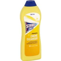 Strike Pro Cream Cleanser Lemon
