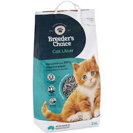 Breeders Choice Paper Cat Litter 24l | Woolworths