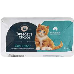 Breeders choice shop cat litter 24l