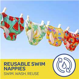 Huggies Little Swimmers Reusable Pineapple Party Small
