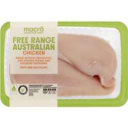 Macro Chicken Breast Fillets Free Range