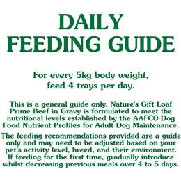 Natures Gift Adult Wet Dog Food Loaf Prime Beef In Gravy