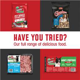 V.i.p Mega Adult Chilled Fresh Dog Food Roll Beef