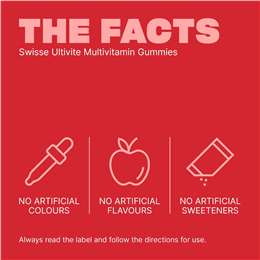 Swisse Ultivite Multivitamin Gummies For A Daily Blend Of Nutrients