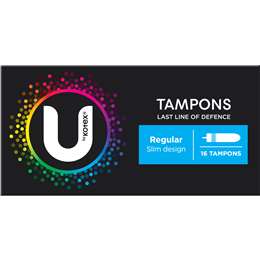 U By Kotex Tampons Regular Regular