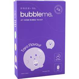 bubbleme At Home Bubble Tea Kit Taro Flavour 280g