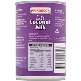Pandaroo Lite Coconut Milk