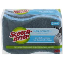 Scotch-Brite Non Scratch Scrub Sponge 3 Pack