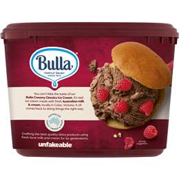 Bulla Creamy Classics Ice Cream Rich Choc Chip