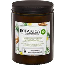 Air Wick Botanica Caribbean Vetiver & Sandalwood Wax Candle