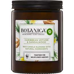 Air Wick Botanica Caribbean Vetiver & Sandalwood Wax Candle