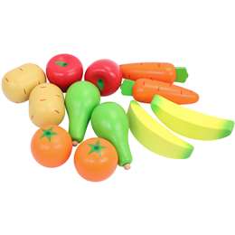 Guanyi Toys Wooden Food Bucket 