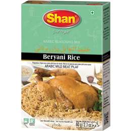 Shan Arabic Seasoning Mix Beryani Rice 60g